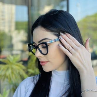 safine com br oculos de grau feminino gatinho azul dulce 3