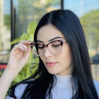 safine com br oculos de grau feminino gatinho tartaruga e rosa olga 2