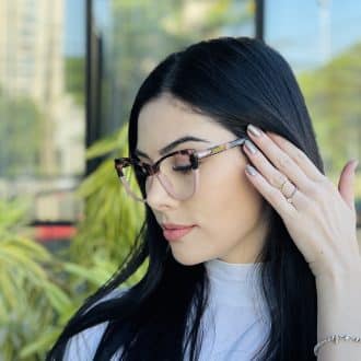 safine com br oculos de grau feminino gatinho tartaruga e rosa olga 4