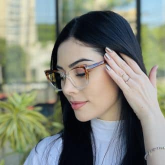 safine com br oculos de grau feminino gatinho transparente olga 4