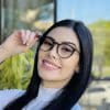 safine com br oculos de grau feminino gatinho verde fantine