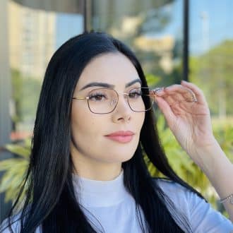 safine com br oculos de grau feminino oval marrom luna 1