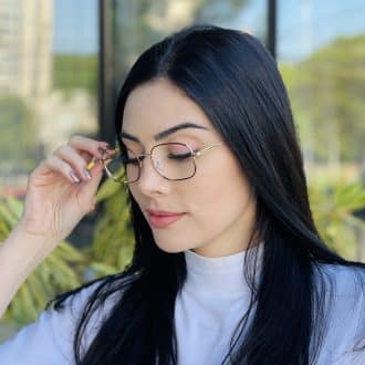 safine com br oculos de grau feminino oval marrom luna 4