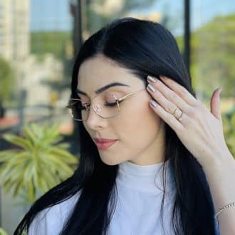 safine com br oculos de grau feminino oval nude luna 2