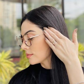 safine com br oculos de grau feminino quadrado tartaruga yasmim 5