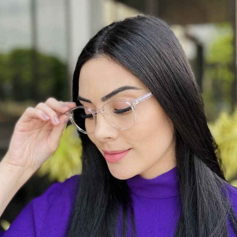 safine com br oculos de grau feminino redondo azul marcela 4