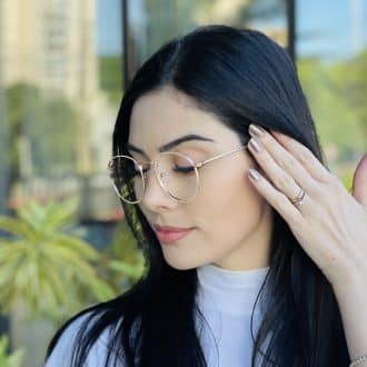 safine com br oculos de grau feminino redondo nude drica 3