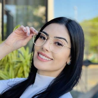 safine com br oculos de grau feminino redondo nude drica
