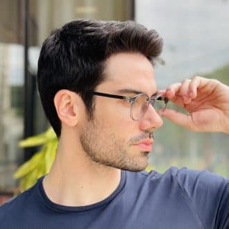 safine com br oculos de grau masculino redondo cinza italo 6