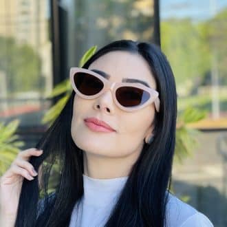 safine com br oculos de sol feminino gatinho nude analu 3