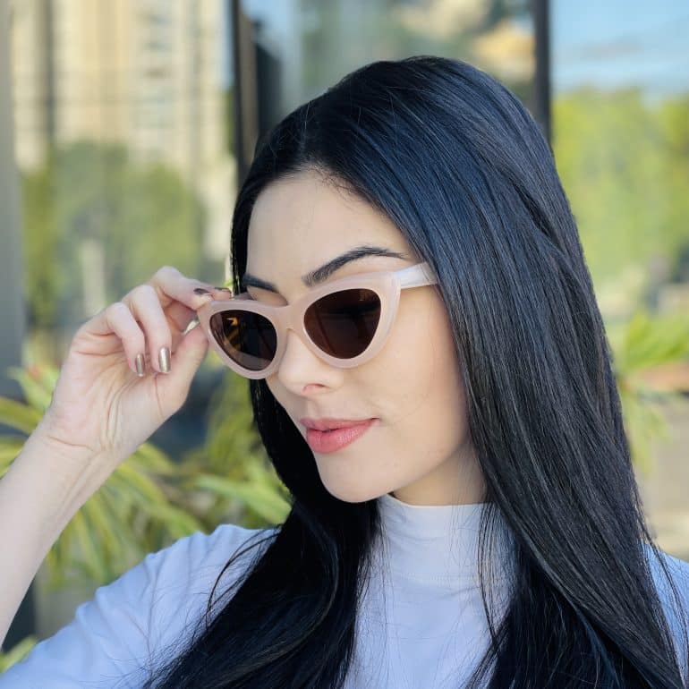 safine com br oculos de sol feminino gatinho nude analu 4