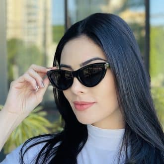 safine com br oculos de sol feminino gatinho preto analu 4