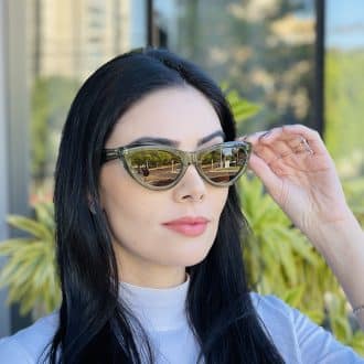 safine com br oculos de sol feminino gatinho verde analu 1