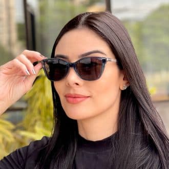 safine com br oculos feminino 2 em 1 clip on gatinho azul naiara