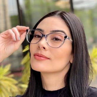 safine com br oculos feminino 2 em 1 clip on gatinho azul naiara 6