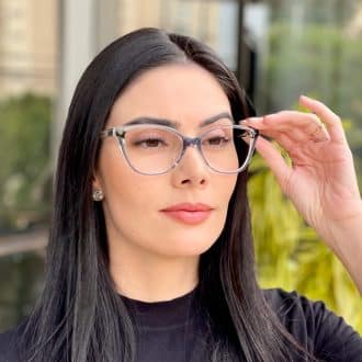 safine com br oculos feminino 2 em 1 clip on gatinho azul naiara 7