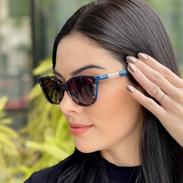 safine com br oculos feminino 2 em 1 clip on gatinho colorido naiara 2