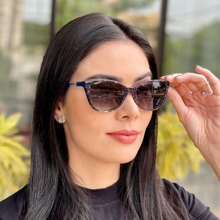 safine com br oculos feminino 2 em 1 clip on gatinho colorido naiara 3