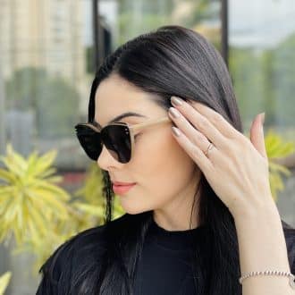 safine com br oculos feminino 2 em 1 clip on gatinho marrom claro amelia 5
