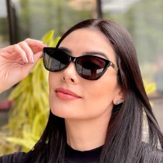 safine com br oculos feminino 2 em 1 clip on gatinho preto e verde naiara 1