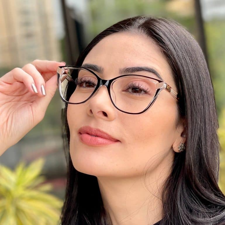 safine com br oculos feminino 2 em 1 clip on gatinho tartaruga naiara 5