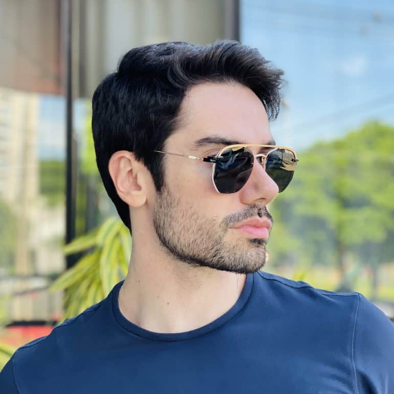 safine com br oculos 2 em 1 clip on masculino hexagonal branco 7