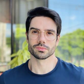safine com br oculos 2 em 1 clip on masculino hexagonal dourado com marrom 3