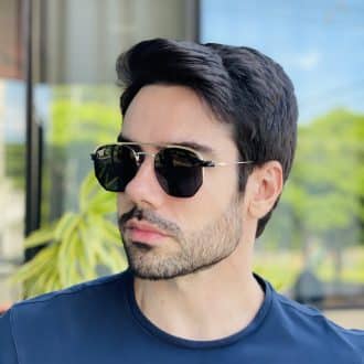 safine com br oculos 2 em 1 clip on masculino hexagonal prata 5