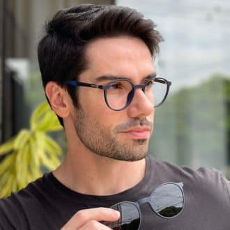 safine com br oculos 2 em 1 clip on masculino redondo azul murilo 5