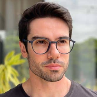 safine com br oculos 2 em 1 clip on masculino redondo azul murilo 7