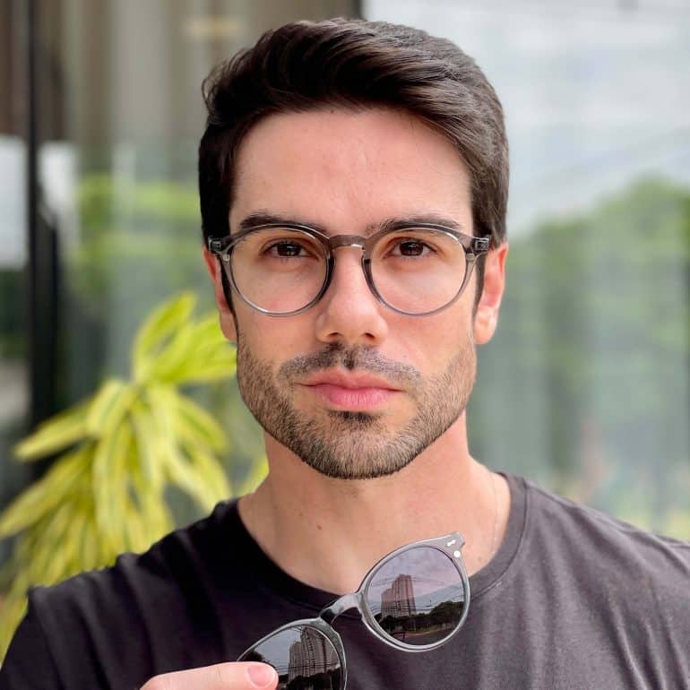 safine com br oculos 2 em 1 clip on masculino redondo cinza samuel 4