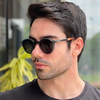 safine com br oculos 2 em 1 clip on masculino redondo grafite murilo 3