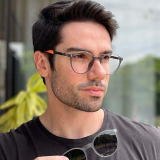 safine com br oculos 2 em 1 clip on masculino redondo grafite murilo 5