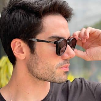 safine com br oculos 2 em 1 clip on masculino redondo preto murilo 2
