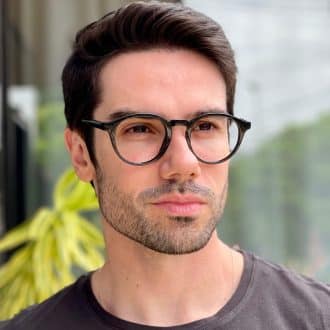 safine com br oculos 2 em 1 clip on masculino redondo preto samuel 7