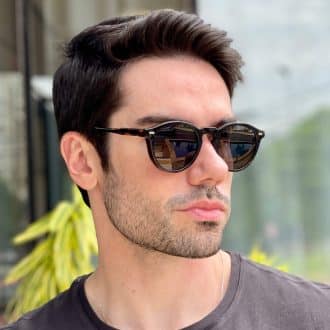 safine com br oculos 2 em 1 clip on masculino redondo tartaruga samuel 1