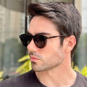 safine com br oculos 2 em 1 clip on masculino redondo tartaruga samuel 3