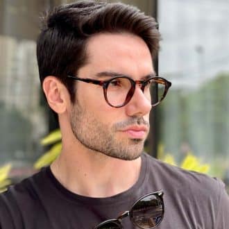 safine com br oculos 2 em 1 clip on masculino redondo tartaruga samuel 5