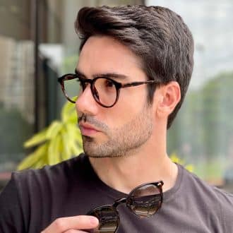 safine com br oculos 2 em 1 clip on masculino redondo tartaruga samuel 6