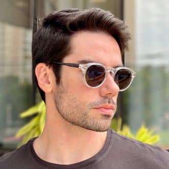 safine com br oculos 2 em 1 clip on masculino redondo transparente samuel 1