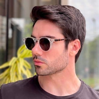 safine com br oculos 2 em 1 clip on masculino redondo transparente samuel 3