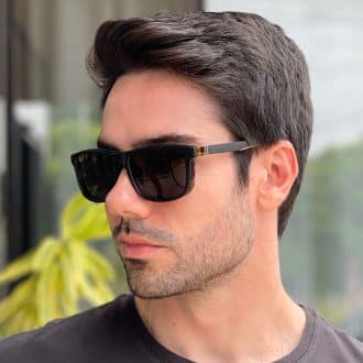 safine com br oculos 2 em 1 clip on masculino retangular preto e tartaruga felippe 3
