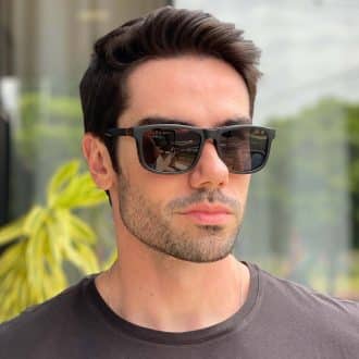 safine com br oculos 2 em 1 clip on masculino retangular preto e tartaruga felippe