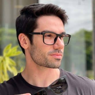 safine com br oculos 2 em 1 clip on masculino retangular preto felippe 5