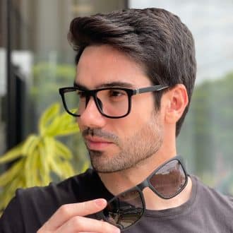 safine com br oculos 2 em 1 clip on masculino retangular preto felippe 7