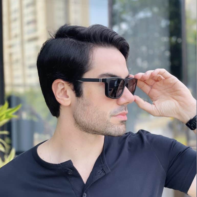 safine com br oculos 2 em 1 clip on masculino retangular preto felippe 7