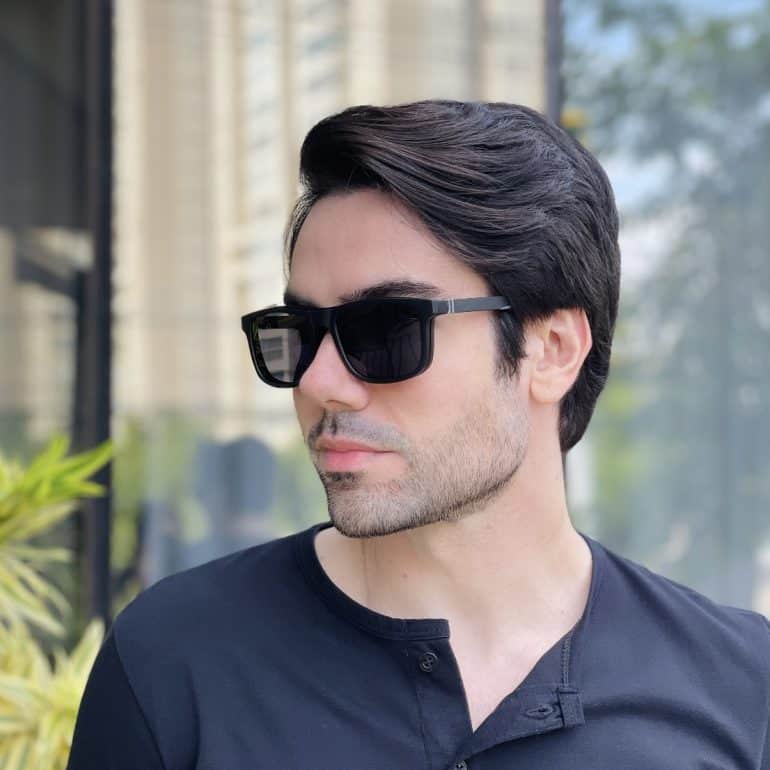 safine com br oculos 2 em 1 clip on masculino retangular preto felippe 8
