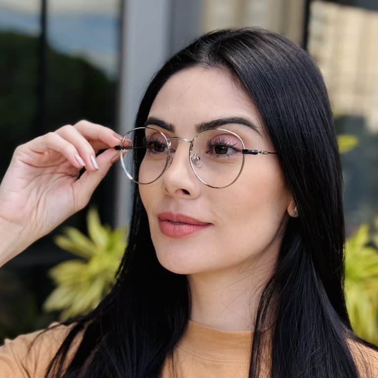 safine com br oculos 2 em 1 clip on redondo prata louise 2