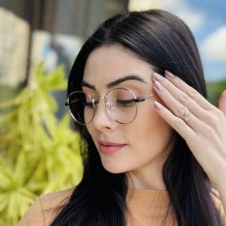 safine com br oculos 2 em 1 clip on redondo prata louise 3