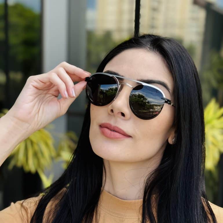 safine com br oculos 2 em 1 clip on redondo prata louise 4